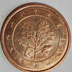 ALMANYA  2017  F    2 EURO CENT