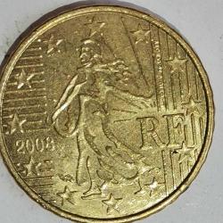 FRANSA    2008    10  EURO CENT