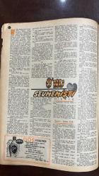 YELPAZE RESİMLİ SALON Mecmuası DERGİSİ - SAYI 689 - 25 AĞUSTOS 1965 - ROSE VE MYRA’NIN KARDEŞLİĞİ VE AİLE GERİLİMİ HİKAYESİ KIRK DOUGLAS VE GENERAL PATTON FİLMİ - HOLLYWOOD’DAN CINECITTA’YA JOAN CRAWFORD’UN FESTİVAL DÖNÜŞÜ - FRANK SINATRA VE MIA FARROW EFSANESİ PATRICIA NEAL’İN FELÇTEN KURTULUŞU VE ANNELİĞİ CARLO PANTI YAPIMCILIĞINDA YENİ FİLM - CATHERINE SPAAK VE ÜÇ YÖNETMENLİ YAPIM GINGER ROGERS’IN BROADWAY’E DÖNÜŞÜ “THEFT OF MONA LISA” FİLMİ VE MARINA VLADY - GEORGE CHAKIRIS YAZ MODASI VE MÜCEVHER KULLANIMI -MÜREN ÜMİT - YAŞAR AVNİ - ANIL EDİP - AKIN CHRISTINE OLIVIER GERBIER ARIAN ROZA - ZEKİ MÜREN, ÜMİT YAŞAR VE AVNİ ANIL’IN SANAT DOLU BULUŞMASI HİKAYESİ - SANATÇILARIN DUYGUSAL YÜKÜ VE TOPLUMSAL İLGİSİZLİK HİKAYESİ -  - 34 SAYFA