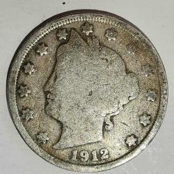 AMERİKA  1912  5 CENT