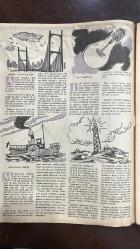 YELPAZE RESİMLİ SALON Mecmuası DERGİSİ - SAYI : 186 - 4 OCAK 1956 -REFIK BAYRAKÇI – DELLA RAE SIMPSON – VIRGIL HOYT – E ISINSU – LEMEND WOOD – DYON KASYUS – ZAFER SÜLEK ROJA ŞAMPUAN VE BRİYANTİN ÜRÜNLERİ – ÇOCUK BAKIMINDA BAYAN DELLA RAE SIMPSON’IN İSTATİSTİĞİ – EV İÇİN PRATİK TEMİZLİK VE BAKIM TÜYOLARI – FOTOĞRAF VE ÖLÜM HİKAYESİ – CHANEL PARFÜMLERİ – KLEOPATRA VE SEZAR’IN İLİŞKİSİ – KLEOPATRA VE ANTUAN’IN TRAJEDİSİ – KLEOPATRA’NIN SEZARYON’U ROMA’YA TAŞIMA PLANI – YANGINDAN SONRA KADİFE KOLTUK – AGÂH VE NESRİN’İN SİNEMADA KARŞILAŞMASI – RESSAM AGÂH’IN YANGIN SONRASI DEĞİŞİMİ ZAFER SÜLEK – YANGINDAN SONRA KADİFE KOLTUK HİKAYESİ - MEHMED SEYDA – ROCK HUDSON – JULIA CASTLE – MARY ADAMS – MARLON BRANDO – MONTGOMERY CLIFT – FARLEY GRANGER – EDISON – M DE CHANQ – LODYGUINE – MARQUIS DE JOUFFRAY AHMET’İN PLAJDA BAŞLAYAN TRAVMASI – AİLE İÇİ ÇATIŞMA VE KÂĞIT PARÇASININ SEMBOLİĞİ – AHMET’İN OKUMA BLOKU VE ANNEYLE YENİDEN BULUŞMASI – ROCK HUDSON’UN SİNEMA KARİYERİ VE KADINLARLA İLİŞ  - 34 SAYFA