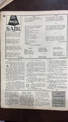 YELPAZE RESİMLİ SALON Mecmuası DERGİSİ - SAYI : 230 - 7 KASIM 1956 -BEKIR DING – AYDAN KUSAKÇIOĞLU – ASAF ALTINÖZ – MEHMED SEYDA – BOB SINCLAIR – SÜREYYA – OLEAY ALTINÖZ – JEAN CHAPEL – PATIL PAGE – HELEN MORGAN – FRANK SINATRA – JOE E LEWIS – JEANNE CRAIN – DICK HAYMES – DEAN MARTIN – BING CROSBY – GARY CROSBY – DON BAND OF GOLDS CHERRY – SHARON KAY RITCHIE – BENNY GOODMAN – ELVIS PRESLEY – H G SAPERSTEIN – TENNESSEE ERNIE FORD – CUMHUR ALP  ROJA GÜZELLİK MÜSTAHZARATI – ANNE ŞİİRİ – GECE ŞİİRİ – DENİZ ŞİİRİ – SENİ SEVİYORUM HİKAYESİ – KRALİÇE SÜREYYA VE İRAN TAHTI – AŞK MUKAVELESİ – ELVIS PRESLEY HAKKINDA – TINA MARIE ŞARKI SÖZLERİ – RADYO PROGRAMLARI VE GECE YAYINLARI  MEHMED SEYDA – SENİ SEVİYORUM HİKAYESİ OLEAY ALTINÖZ – ÜMİDİN YOLCULARI HİKAYESİ - DOLMBAHÇEDE ÖLÜM GÜNÜ SABAHI - ATATÜRK - ZAFER SÜLEK – HUNG PING-LU – NELLIE DAVIDSON – ERDOGAN – AMY VANDERBILT – GALIP  ADAB-I MUAŞERET KURALLARI – GENÇLER İÇİN ZİYAFET VE LOKANTA NEZAKETİ – RANDEVU KURALLARI VE SOSYAL İLET  - 34 SAYFA