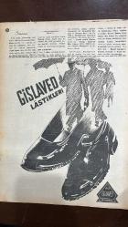 YELPAZE RESİMLİ SALON Mecmuası DERGİSİ - SAYI : 334 - 5 KASIM 1958 - REFIK BAYRAKÇI – GÜZIN SAYAR – NECMI ONUR – SAID – HUMPHREY BOGART – RASSONO BRAI – JOSEPH L MANKIEWICZ – GEORGE CUKOR – STEWART GRANGER – TYRONE POWER – ERROL FLYNN – MEL FERRER – DAVID NIVEN – LOUIS MIGUEL DOMIGUEN – LUCIE BOSE – WALTER CHIARI – AVA  HAVILLAND KREMLERİ – AVA’NIN FİLM KARİYERİ VE AŞK HAYATI – 1958 KIŞ MODASI VE MAKYAJ TRENDLERİ – GİYİMDE SPOR VE ZARAFET BİRLEŞİMİ – SAÇ MODELLERİ VE RENKLERİ – EVLİLİKTE AİLE ENGELLERİ VE GEÇMİŞ SIRLAR – EVLİLİKTE İHANET VE AHLAKİ DEĞERLER – SAİDİ’NİN KADINLAR ÜZERİNE NASİHATLERİ - VECDI BÜRÜN – RENZO S SALIS – KEYSUNI ZADE – SOKOLLU MEHMET PAŞA – BAKI – LÂLE ORALOĞLU – ALTAN KARINDAŞ – MÜCAP OFLUOĞLU – SAIME BEKBAY – PEKCAN KOŞAR – NACI GIRGIN – SUNA OFLUOĞLU – ÖZTÜRK SERENGİL – IRFAN ERTEM – STRINDBERG – BEHRMAN – TERENCE RATTIGAN – ANOUILH – JOHN VAN DRUTEN – SEBAHATTIN KUDRET AKSAL  SÜLEYMANİYE CAMİİ VE KANUNİ SULTAN SÜLEYMAN’IN TÜRBESİ – KANUNİ’NİN ADAL - 34 SAYFA