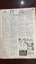 YELPAZE RESİMLİ SALON Mecmuası DERGİSİ - SAYI : 334 - 5 KASIM 1958 - REFIK BAYRAKÇI – GÜZIN SAYAR – NECMI ONUR – SAID – HUMPHREY BOGART – RASSONO BRAI – JOSEPH L MANKIEWICZ – GEORGE CUKOR – STEWART GRANGER – TYRONE POWER – ERROL FLYNN – MEL FERRER – DAVID NIVEN – LOUIS MIGUEL DOMIGUEN – LUCIE BOSE – WALTER CHIARI – AVA  HAVILLAND KREMLERİ – AVA’NIN FİLM KARİYERİ VE AŞK HAYATI – 1958 KIŞ MODASI VE MAKYAJ TRENDLERİ – GİYİMDE SPOR VE ZARAFET BİRLEŞİMİ – SAÇ MODELLERİ VE RENKLERİ – EVLİLİKTE AİLE ENGELLERİ VE GEÇMİŞ SIRLAR – EVLİLİKTE İHANET VE AHLAKİ DEĞERLER – SAİDİ’NİN KADINLAR ÜZERİNE NASİHATLERİ - VECDI BÜRÜN – RENZO S SALIS – KEYSUNI ZADE – SOKOLLU MEHMET PAŞA – BAKI – LÂLE ORALOĞLU – ALTAN KARINDAŞ – MÜCAP OFLUOĞLU – SAIME BEKBAY – PEKCAN KOŞAR – NACI GIRGIN – SUNA OFLUOĞLU – ÖZTÜRK SERENGİL – IRFAN ERTEM – STRINDBERG – BEHRMAN – TERENCE RATTIGAN – ANOUILH – JOHN VAN DRUTEN – SEBAHATTIN KUDRET AKSAL  SÜLEYMANİYE CAMİİ VE KANUNİ SULTAN SÜLEYMAN’IN TÜRBESİ – KANUNİ’NİN ADAL - 34 SAYFA