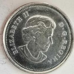 KANADA  2013   25 CENT  HATIRA  Kuzeyde Yaşam