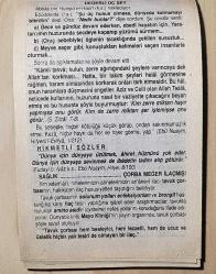 29 EYLÜL 2002 PAZAR  - TAKVİM YAPRAĞI - DOĞUM GÜNÜ HEDİYESİ - FAZİLET TAKVİMİ - İNEBAHTI KALESİ'NİN FETHİ (1499)-SARIKAMIŞ'IN KURTULUŞU (1920)-DEĞERLİ ÜÇ ŞEY