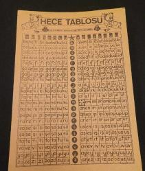 1960 LI YILLAR HECE TABLOSU. ARKALI ÖNLÜ.