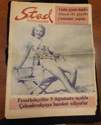 1947. STAD DERGİSİ. DÖNEMİN SPOR HABERLERİ.