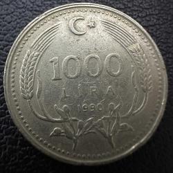 1000 Lira 1990. 1.000