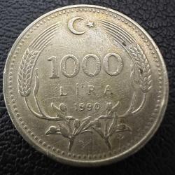 1000 Lira 1990. 1.000