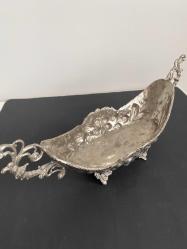 Alman GÜMÜŞÜ gondol şekerlik vintage