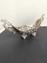 Alman GÜMÜŞÜ gondol şekerlik vintage