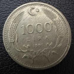 1000 Lira 1991. 1.000