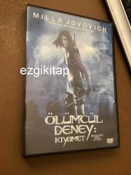 ölümcül deney kıyamet dvd  (PC'de denenmiştir/izlenmiştir)  milla jovovich (resident evil apocalypse)