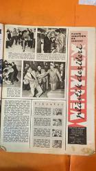 HAYAT HAFTALIK HABER MECMUA, DERGİSİ  - ORTA SAYFA POSTERİ : ALTES SÜREYA FOTOĞRAFI - 11 NİSAN 1958 SAYI: 79 SIRA NO : 79 HİKMET FERİDUN ES - İBRAHİM ÇAMLI - SEMİRAL BİLBAŞAR - FİRÜZ AŞKIN - FIKRET ARIT - AYHAN ERER - DİNÇER GÜNER - DAVID LEAN - ALEC GUINNESS - JOANNE WOODWARD - RED BUTTONS - MIYOSHI UMEKI - SOPHIA LOREN - JACK HAWKINS - WILLIAM HOLDEN - SESSUE HAYAKAWA - PIERRE BOULE - PAUL NEWMAN - MARTINE CAROL - EBÂ EYYÛB EL-ENSÂRÎ - HZ. MUHAMMED - YEZİD - AKŞEMSEDDİN - SULTAN MEHMET - EYÜP CAMİSİ - EYÜP SULTAN TÜRBESİ - KWAI NEHRİ KÖPRÜSÜ FİLMİ - THREE FACES OF EVE FİLMİ - SILVER FILMS - PANTAGES TİYATROSU - CROWDON - HOLLYWOOD - MEDİNE - MEKKE - İSTANBUL SURLARI - OK MEYDANI - DOĞAN KARDEŞ YAYINLARI - KLODFARER CADDESİ - ABDURRAHMAN TEMEL - İLHAN ÇOLAK - NURİ TOYGÜN - MİTHAT CAYMAZ - AYHAN AŞUT - KAMURAN YAVUZ   -  EKSİKSİZ TAM TAKIM 48 SAYFA