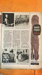 HAYAT HAFTALIK HABER MECMUA, DERGİSİ  - ORTA SAYFA POSTERİ : ATATÜRK FOTOĞRAFI - 24 EKİM 1958 SAYI: 107 SIRA NO : 107 HİKMET FERİDUN ES - İBRAHİM ÇAMLI - SADUN ALTUNA - HİKMET ANDAÇ - PİRÜZ AŞKIN - AYHAN ERER - SUAVİ SONAR - MAY BRITT - FAZIL KÜÇÜK - BURHAN IŞIN - MEHMET DANA EFENDİ - GÜLTEN DANA - ALİ DANA - AYŞE DANA - MACİT TEVFİK - NACİ ERDEM - YILMAZ HİCYILMAZ - DÜNDAR AKCAYÜREK - BURHAN ATALAY - İNCİ ATALAY - MÜNİR NURETTİN SELÇUK - NAİMA HANIM - MÜSLİM ATALAY - NEZİHE ARAZ - FUPI - NEGESTI - DAVID LEAN - ALEC GUINNESS - JOANNE WOODWARD - RED BUTTONS - MIYOSHI UMEKI - SOPHIA LOREN - JACK HAWKINS - WILLIAM HOLDEN - SESSUE HAYAKAWA - PIERRE BOULE - TURGAY ŞEREN - ALİ İHSAN KARAYİĞİT - BASRİ DİRİM - MUSTAFA ERÖĞÜT - NACİ ERDEM - AHMET BİLEK - HİLMİ KAPLAN - CAN BARTU - METİN OKTAY - TÜRK TİCARET BANKASI, LAITGOZ, NEOLİDON REKLAMLARI   -  EKSİKSİZ TAM TAKIM 48 SAYFA