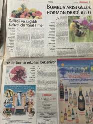 MİLLİYET BUSINESS GAZETESİ DOĞUM GÜNÜ HEDİYESİ- 24 EKİM 2007 -Menderes Türel-Ortay Pirim-Ali Rıza Akıncı-Kemal Özgen-Beste Önkol-Mahmut Ruhi Alpaset-Ahmet Barut  STK’lar sevinçli belediye kararlı-Gelişmenin boyutları-British Airways Antalya-Londra arası uçacak-Antalya’ya havadan 7 milyon turist-Yat inşasında rota Antalya’ya çevrildi-Yatların gözdesi Antalya’ya yeni marinalar gerekli-‘Rehavete değil heyecana ihtiyacımız var’-3T katkısı 16 milyar $-Antalya rakısı yola geliyor-En büyük et market Antalya’da-Şekerci Halil İbrahim’den Yenigün Gıda’ya asırlık yolculuk-‘Düşük kur ve ucuz fiyatlar turizm gelirini düşürüyor’