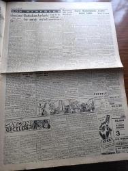 Cumhuriyet Gazetesi - 29 Nisan 1951 - Bayarın bir sözü üzerine yazan Nadir Nadi Başmakale - Kore'de esaretten kurtulan erlerimiz - Başbakan Adnan Menderes ve Dışişleri Bakanı Fuat Köprülü İzmir'de uçaktan inerlerken fotoğraf - güreşçi Nasuh Akar ve Nurettin Zafer dün dünya şampiyonu oldular fotoğraf - Tahran'da siyasi buhran - Brezilya takımı dün Fenerbahçe'yi 3-1 yendi fotoğraf - Kanuni Süleyman yazan Harold Lamb Yazı Dizisi - Düzen yazan Falih Rıfkı Atay - haftanın şakaları yazan Burhan Felek - Suriye'de sigaralarımızın taktikleri yapılıyor - İstanbul Ankara İzmir radyo programı - İngiltere krallarının taht taşını nasıl çaldım - Semira Bülbül Fatma Akes Nur Barakat Taksim kristal salonunda - İngiltere kral kupasını Newcastle United kazandı - Necati Morgül Celal Atiği köprüye getirirken fotoğraf - brezilyalıların futbolu yazan Eşref Şefik - Altın Şehir arsaları satış reklamı - pazarkaya kumaş mağazası - DAF dizel ve benzin kamyonları gelmiştir - Türk denizcilik cemiyeti kongresi