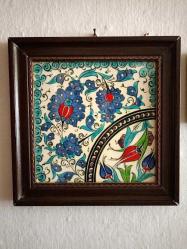 KÜTAHYA ÇİNİ EL İŞÇİLİĞİ KARO, HAND MADE.