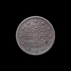 1327/6 (1914) 2 Kuruş KM#749 R Nadir/Rare