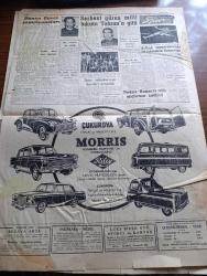 Cumhuriyet Gazetesi - 29 Eylül 1959 - Gülek'in çekilişi yazan Nadir Nadi Başmakale - Kasım Gülek'in istifası geniş tepkiler yarattı - Tokyo büyükelçimiz Süreyya Anderiman eşiyle birlikte elçilikte intihar etti fotoğraf - CHP genel başkanı İsmet İnönü yeni genel sekreter İsmail Rüştü Aksal'ı tebrik ederken fotoğraf - subayların istifaları için gerekli süre artırılıyor - Eisenhower ile Hrutçef neticeleri açıkladılar - 4. Avrupa romatizma kongresi dün açıldı - Rıhtım olayları ve İsmet İnönü - ilk ve ortaokullarla liseler dün açıldı - Ortadirek Yazan Yaşar Kemal Yazı Dizisi - Darwin'in yaptıkları yazan M. Kenan Kan - kızıllara amerikan yardımı - şu gazetecilik yazan Burhan Felek - Cezayirli milliyetçiler De Gaulle'e cevap verdi - lanet tiyatrosunda dün gece doksanbir numaralı kadın oyunu ile ilk temsil verildi - Ruslar aya ilk yolcuyu nasıl ve ne vakit göndereceklerini açıkladılar - İstanbul Ankara Radyosu Programı - serbest güreş milli takımı Tahran'a gitti -  Mustafa Dağıstanlı fotoğraf