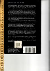 Exhibiting Cultures: The Poetics and Politics of Museum Display