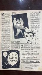 YELPAZE RESİMLİ SALON Mecmuası DERGİSİ - SAYI : 248 - 13 MART 1957-Ahmet KAMİ SUVEREN-Çiçeklerin aşk dilindeki anlamları-- AYŞE SERPİL – AYKUT GÖRKEY – YUSUF KENAN EKŞİOĞLU  AYŞE GÜL’ÜN İMTİHAN GECESİ – SULTANAHMET’TE BİR KARŞILAŞMA – ÜÇ İSTANBULLU – AYŞE SERPİL’İN GECE HAYATI – ÜÇ KRAL MEYDANI – PASTAHANEDE DÖRT GÜZEL KIZ – YABANCI ADAMIN GELİŞİ – GÖKYÜZÜ PARÇASINA BAKAN KIZ – AŞK BİR BİLMECE – ÇİÇEKLERİN DİLİYLE AŞK - CHARLEY SIMMONS – YUSUF KENAN EKŞİOĞLU  BİR HEMINGWAY GGC – EKSİK DÖNÜŞ – SAVAŞTAN DÖNEN BİR GENCİN YALNIZLIĞI – KANSAS CITY’YE GEÇİŞ KARARI – ANNEYLE DUA SAHNESİ – MODERN HAYATTA KADININ YÜKÜ – EV VE DIŞ DÜNYADA KADININ MÜCADELESİ - 34 SAYFA-Aşk alfabesi sayfası-