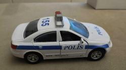 POLİS ARABASI ÇEK BIRAK KULLANILMIŞ  1/35 ÖLÇEK RESİMDE GÖRÜLDÜĞÜ GİBİ