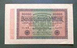 Almanya 1923 20 Bin Mark Çil altı
