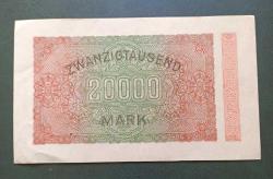 Almanya 1923 20 Bin Mark Çil altı