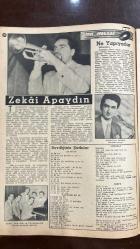 YELPAZE RESİMLİ SALON Mecmuası DERGİSİ - SAYI : 57 - 15 MART 1961 -ALTAN ARSOY - SABİTE TUR GÜLERMAN - SELAHADDİN PINAR - RAFET GÜLERMAN - SAYRA ORKAN - İYİ KALPLİ AYI - KAMELYALI KADIN - KARIM VE BEN - SABİTE TUR GÜLERMAN HOCASINI UNUTAMIYOR - MUSİKİMİZ - SAHNE ANLAYIŞI DEĞİŞTİ - ANADOLU TURNESİ - YÜN ÖRGÜLERİ - SELAHADDİN PINAR’IN SON ARZUSU - ARMADAMM SENUI - SAIMME - IGOR GENGLER - HAN GINSEL - MEHIKA BELGIINI - KANAT - NEJAD TATAN - ERAY - FEYMAN - FIT KIPER - ZEKÂİ APAYDIN - HAYRİ GURMAN - HULKİ SANER - SABA HATTİN KALENDER - MAC ALLEN - KORADİ - TURHAN ETEKE - TARGAN UNUTMAZ - NEJAD CENDELİ - CLIFFORD BROWN - BAKER - STAN KENTON - FRANK SINATRA - SAMMY DAVIS JR. - AYTEN GENÇER - KAMURAN BİLSEN - FRANK LAINE - ERROLL GARNER - JOHNNY MATHIS - PATRICIA WYMORE - ERROL FLYNN - ARNELLA - MIKE TODD - ELIZABETH TAYLOR - ANNA MAGNANI - CHARLES BOYER - GLORIA SWANSON - VITTORIO DE SICA - MARLENE DIETRICH - GINA LOLLOBRIGIDA - SOFIA LOREN - FEHMI KARTAL - KRALİÇE ELIZABETH -   - 26 SAYFA