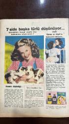 YELPAZE RESİMLİ SALON Mecmuası DERGİSİ - SAYI : 216 - 1 AĞUSTOS 1956 - AHMET BEY - SELMA - TEREZA - UBALDO - LEA - MİRUSE - ANNE BOLEYN - MARY STUART - ELIZABETH I - MARILYN MONROE - TUTAKAMEN  ROJA ŞAMPUAN - ROJA BRİYANTİNİ - SAÇ BAKIMI - ÇOCUKLARDA GÜZELLİK ALGISI - SADET PAYLAŞILMAZ - GEÇMİŞİN YÜKÜ - EMİRGAN’DA KARŞILAŞMA - AŞK VE KAYIP - TORUNUN ADI NURAN - TARİH BOYUNCA GÜZELLİK - SARIŞIN KADINLAR - KIZIL SAÇLI KRALİÇELER - MISIR’DA YÜZ KREMİ - MAZİYİ ANLATMA  GEÇMİŞİN YÜKÜ HİKÂYESİ YAZAN: SAFA ÖNAL - EDWARD STEVENSON - HALÛK BİTEK - METİN AFACAN - JOHNNY BENTHAM - ELLEN - ARTHUR - NURTEN  GEÇ OLSUN GÜÇ OLMASIN - BALAYI SONRASI - 35 YILLIK EVLİLİK - BEKÂRLIK SULTANLIKTIR - YALNIZLIK VE DAĞINIKLIK - DAVETİYE - BEKÂRLIĞA VEDA - KEDİ BİLE İSYANDA - SANA İLAN-I AŞK EDECEĞİM SEVGİLİM  GEÇ OLSUN GÜÇ OLMASIN HİKÂYESİ YAZAN: EDWARD STEVENSON ÇEVİREN: HALÛK BİTEK - HETTY - JOY - WARREN - NORMAN - AVA - EVELYN DUVAL  FLÖRT ETMEKTEN KORKMAYIN - FLÖRTÜN SOSYAL VE DUYGUSAL BOYUTLARI - 34 SAYFA