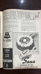 YELPAZE RESİMLİ SALON Mecmuası DERGİSİ - SAYI : 215 - 25 TEMMUZ 1956 -SOIR DE PARIS - MESUT GÜNLER - OTOMOBİL YARIŞI - AMATÖR ŞAİR - KIRIK KALPLER - YAĞMUR ŞİİRİ - HAYAT MEMNUNİYET TESTİ - GELİŞİ GÜZEL - POLONYA FIKRASI - LOKANTA FIKRASI - SİNEMA FIKRASI - NEZLE FIKRASI - EVLENME TEKLİFİ FIKRASI - BULDOG FIKRASI - SANAT SAKİNLİK İÇİNDİR - ELLSWORTH’UN TEDAVİSİ - İHANET FOTOROMANI - METİN AFACAN - AYSEL ALPSEL - BEYAZ GİYİNMİŞ AĞAÇLAR - LATHROP GALERİSİ - SANAT VE TEDAVİ - MESUT GÜNLERİN SONU - YAĞMUR ŞİİRİ - KIRIK KALPLER - HAYAT MEMNUNİYET TESTİ - ENDİŞE TESTİ - DOLERES VE VALTER - KADINLAR ERKEKLERDE NELERE DİKKAT EDER - YILDIZLAR FALI  - 34 SAYFA