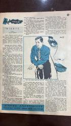YELPAZE RESİMLİ SALON Mecmuası DERGİSİ - SAYI : 218 - 15 AĞUSTOS 1956 -REGINALD PAGET - M. DOĞAN ÖZBAY - SAFİYE - ÖMER SAKIP - ANNA MAGNANI - JAMES STEWART - AUDIA MURPHY - SOPHIA LOREN - SPENCER TRACY - ERNEST HEMINGWAY - LANA TURNER - VAN JOHNSON - GREGORY PECK - YMA SUMAC  KORKMAYAN ADAM - YAĞMURDA AYRILIK - KIŞIN GELEN AŞK - HOCALIĞI - NASİHAT VE HİKÂYE - SELECTION ÇEVİRİSİ - HOLLYWOOD HABERLERİ - FİLM ADAPTASYONLARI - DON KİŞOT - AİLE VE YALNIZLIK - YAĞMURUN DUYGUSAL YÜKÜ  KORKMAYAN ADAM HİKÂYESİ ÇEVİREN: M. DOĞAN ÖZBAY - İHSAN BORAN - EVLİYA ÇELEBİ - II. BAYEZİD - BÜYÜK FREDERİK  İSTANBULDA ESKİ YAZLAR - KÂĞITHANE MESİRELERİ - OSMANLI YAZ EĞLENCELERİ - EVLİYA ÇELEBİ’NİN SEYAHATNAMESİ - YENİÇERİLERİN ASAYİŞ GÖREVİ - KÖÇEKLER VE MUSİKİ - TEŞRİFAT TARİHİ - KARLOFÇA ANTLAŞMASI - BÜYÜK FREDERİK DENEYİ - SEVGİ VE ŞEFKATİN GÜCÜ  İSTANBULDA ESKİ YAZLAR HİKÂYESİ YAZAN: İHSAN BORAN   - 34 SAYFA
