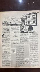 YELPAZE RESİMLİ SALON Mecmuası DERGİSİ - SAYI : 218 - 15 AĞUSTOS 1956 -REGINALD PAGET - M. DOĞAN ÖZBAY - SAFİYE - ÖMER SAKIP - ANNA MAGNANI - JAMES STEWART - AUDIA MURPHY - SOPHIA LOREN - SPENCER TRACY - ERNEST HEMINGWAY - LANA TURNER - VAN JOHNSON - GREGORY PECK - YMA SUMAC  KORKMAYAN ADAM - YAĞMURDA AYRILIK - KIŞIN GELEN AŞK - HOCALIĞI - NASİHAT VE HİKÂYE - SELECTION ÇEVİRİSİ - HOLLYWOOD HABERLERİ - FİLM ADAPTASYONLARI - DON KİŞOT - AİLE VE YALNIZLIK - YAĞMURUN DUYGUSAL YÜKÜ  KORKMAYAN ADAM HİKÂYESİ ÇEVİREN: M. DOĞAN ÖZBAY - İHSAN BORAN - EVLİYA ÇELEBİ - II. BAYEZİD - BÜYÜK FREDERİK  İSTANBULDA ESKİ YAZLAR - KÂĞITHANE MESİRELERİ - OSMANLI YAZ EĞLENCELERİ - EVLİYA ÇELEBİ’NİN SEYAHATNAMESİ - YENİÇERİLERİN ASAYİŞ GÖREVİ - KÖÇEKLER VE MUSİKİ - TEŞRİFAT TARİHİ - KARLOFÇA ANTLAŞMASI - BÜYÜK FREDERİK DENEYİ - SEVGİ VE ŞEFKATİN GÜCÜ  İSTANBULDA ESKİ YAZLAR HİKÂYESİ YAZAN: İHSAN BORAN   - 34 SAYFA