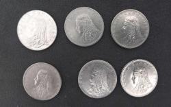 1971,72,74,75,76,77 TARİHLİ 50 KURUŞ  MADENİ PARA.  6 ADET PARA LOTU.  KONDİSYON YÜKSEK KOLEKSİYONLUK