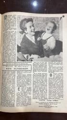 YELPAZE RESİMLİ SALON Mecmuası DERGİSİ - SAYI : 226 - 10 EKİM 1956 - GRETA GARBO - DARYL ZANUCK - BELLA DARVI - JEAN BLANCHARD - JOSÉPHINE BLANCHARD - CLAUDE - D. ÖZBAY - SAFA ÖNAL  TOKALON KREMİ - GÜZELLİK VE GENÇLİK - GRETA GARBO’NUN DÖNÜŞÜ - RİVİYERA AŞKI - BELLA DARVI’NİN GÖZYAŞLARI - TEK ÇOCUK SENDROMU - CLAUDE’UN YALNIZLIĞI - ÇOCUK GELİŞİMİ VE SOSYALLEŞME - PORTAKALLI HİKÂYE - HAPİS VE AŞK - GEÇMİŞİN YÜKÜ - SEVGİ VE KAYIP  CLAUDE’UN YALNIZLIĞI HİKÂYESİ - İHANET FOTOROMANI - GILBERT OMNES - MARILYN MONROE - DARYL ZANUCK - GRETA GARBO - BELLA DARVI - JEAN BLANCHARD - JOSÉPHINE BLANCHARD - CLAUDE - MARINO - GISELLA - CLARA - DOLERES - LORANO - SIMONA - METİN AFACAN - NADİDE HANIM  TEHLİKESİZ SKİ YAPMAK USULÜ - MARILYN MONROE’NUN LONDRA ZİYARETİ - BEKÂRLARI KORUMA CEMİYETİ - TOM’UN GECELİKLE ODUN KIRMASI - AMERİKAN GAZETE TİRAJLARI - ASANSÖRDE MAHSUR KALMA - GİZLİ AŞK VE MACERA - DOLERES’İN BÜYÜSÜ - YELPAZE OKUYUCUSUNA AŞK - CİLT HEDİYESİ FİYASKOSU  - 34 SAYFA