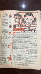 YELPAZE RESİMLİ SALON Mecmuası DERGİSİ - SAYI : 226 - 10 EKİM 1956 - GRETA GARBO - DARYL ZANUCK - BELLA DARVI - JEAN BLANCHARD - JOSÉPHINE BLANCHARD - CLAUDE - D. ÖZBAY - SAFA ÖNAL  TOKALON KREMİ - GÜZELLİK VE GENÇLİK - GRETA GARBO’NUN DÖNÜŞÜ - RİVİYERA AŞKI - BELLA DARVI’NİN GÖZYAŞLARI - TEK ÇOCUK SENDROMU - CLAUDE’UN YALNIZLIĞI - ÇOCUK GELİŞİMİ VE SOSYALLEŞME - PORTAKALLI HİKÂYE - HAPİS VE AŞK - GEÇMİŞİN YÜKÜ - SEVGİ VE KAYIP  CLAUDE’UN YALNIZLIĞI HİKÂYESİ - İHANET FOTOROMANI - GILBERT OMNES - MARILYN MONROE - DARYL ZANUCK - GRETA GARBO - BELLA DARVI - JEAN BLANCHARD - JOSÉPHINE BLANCHARD - CLAUDE - MARINO - GISELLA - CLARA - DOLERES - LORANO - SIMONA - METİN AFACAN - NADİDE HANIM  TEHLİKESİZ SKİ YAPMAK USULÜ - MARILYN MONROE’NUN LONDRA ZİYARETİ - BEKÂRLARI KORUMA CEMİYETİ - TOM’UN GECELİKLE ODUN KIRMASI - AMERİKAN GAZETE TİRAJLARI - ASANSÖRDE MAHSUR KALMA - GİZLİ AŞK VE MACERA - DOLERES’İN BÜYÜSÜ - YELPAZE OKUYUCUSUNA AŞK - CİLT HEDİYESİ FİYASKOSU  - 34 SAYFA