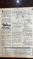 YELPAZE RESİMLİ SALON Mecmuası DERGİSİ - SAYI : 226 - 10 EKİM 1956 - GRETA GARBO - DARYL ZANUCK - BELLA DARVI - JEAN BLANCHARD - JOSÉPHINE BLANCHARD - CLAUDE - D. ÖZBAY - SAFA ÖNAL  TOKALON KREMİ - GÜZELLİK VE GENÇLİK - GRETA GARBO’NUN DÖNÜŞÜ - RİVİYERA AŞKI - BELLA DARVI’NİN GÖZYAŞLARI - TEK ÇOCUK SENDROMU - CLAUDE’UN YALNIZLIĞI - ÇOCUK GELİŞİMİ VE SOSYALLEŞME - PORTAKALLI HİKÂYE - HAPİS VE AŞK - GEÇMİŞİN YÜKÜ - SEVGİ VE KAYIP  CLAUDE’UN YALNIZLIĞI HİKÂYESİ - İHANET FOTOROMANI - GILBERT OMNES - MARILYN MONROE - DARYL ZANUCK - GRETA GARBO - BELLA DARVI - JEAN BLANCHARD - JOSÉPHINE BLANCHARD - CLAUDE - MARINO - GISELLA - CLARA - DOLERES - LORANO - SIMONA - METİN AFACAN - NADİDE HANIM  TEHLİKESİZ SKİ YAPMAK USULÜ - MARILYN MONROE’NUN LONDRA ZİYARETİ - BEKÂRLARI KORUMA CEMİYETİ - TOM’UN GECELİKLE ODUN KIRMASI - AMERİKAN GAZETE TİRAJLARI - ASANSÖRDE MAHSUR KALMA - GİZLİ AŞK VE MACERA - DOLERES’İN BÜYÜSÜ - YELPAZE OKUYUCUSUNA AŞK - CİLT HEDİYESİ FİYASKOSU  - 34 SAYFA
