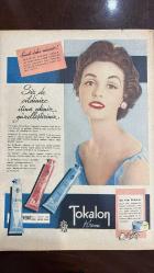 YELPAZE RESİMLİ SALON Mecmuası DERGİSİ - SAYI : 196 - 14 MART 1956 -ANITA COLBY - REFİK BAYRAKÇI - TAHŞİN SARAÇ - ELIANE COHEN  TOKALON KREMİ - BIOCEL’Lİ GECE KREMİ - YAĞSIZ GÜNDÜZ KREMİ - GÜZELLİK VE CİLT BAKIMI - YÜZ MASAJI TEKNİKLERİ - CİLT TEMİZLİĞİ - GENİŞLEMİŞ MESAMATLAR - YÜZ GÜZELLİĞİ XIII - ASABİ ÇOCUK HİKÂYESİ - DOĞUM VE ÖLÜM - RÜYA VE GERÇEK - ÖÇ VE ANNELİK - HAPİSTEN ÇIKIŞ - BAHARDA KARŞILAŞMA  ASABİ ÇOCUK HİKÂYESİ YAZAN: REFİK BAYRAKÇI - SAFA ÖNAL - GUY DE MAUPASSANT - HALUK BİTEK  MERAL - GENÇ KIZ - GENÇ ÇOCUK - MADAM ALBERT - ALBERT  BALODA DUYGUSAL YAKINLAŞMA - AŞK VE KISKANÇLIK - MEKTUP VE VEDA - MERAL’İN GÖLGESİ - TABİATÜSTÜ HİKÂYE - HAYALETİN TEMASI - DRUID HARABELERİ - KORKU VE SESSİZLİK - HERNANDO’S HIDEAWAY ŞARKISI  BALODA DUYGUSAL YAKINLAŞMA HİKÂYESİ YAZAN: SAFA ÖNAL - SÜMER NEYİ - TÜRK MUSİKİSİNDE MAKAMLAR - PENÇGÂH - SES SİSTEMİ - KOMALIK ARALIKLAR - USUL VE RİTM - TAKSİM VE GAZEL - CEMİYET HAYATI - BAYAN GİYİM KURALLARI - KAHVE FALI - GÜZELLİK NOTL  - 34 SAYFA