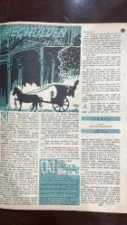 YELPAZE RESİMLİ SALON Mecmuası DERGİSİ - SAYI : 196 - 14 MART 1956 -ANITA COLBY - REFİK BAYRAKÇI - TAHŞİN SARAÇ - ELIANE COHEN  TOKALON KREMİ - BIOCEL’Lİ GECE KREMİ - YAĞSIZ GÜNDÜZ KREMİ - GÜZELLİK VE CİLT BAKIMI - YÜZ MASAJI TEKNİKLERİ - CİLT TEMİZLİĞİ - GENİŞLEMİŞ MESAMATLAR - YÜZ GÜZELLİĞİ XIII - ASABİ ÇOCUK HİKÂYESİ - DOĞUM VE ÖLÜM - RÜYA VE GERÇEK - ÖÇ VE ANNELİK - HAPİSTEN ÇIKIŞ - BAHARDA KARŞILAŞMA  ASABİ ÇOCUK HİKÂYESİ YAZAN: REFİK BAYRAKÇI - SAFA ÖNAL - GUY DE MAUPASSANT - HALUK BİTEK  MERAL - GENÇ KIZ - GENÇ ÇOCUK - MADAM ALBERT - ALBERT  BALODA DUYGUSAL YAKINLAŞMA - AŞK VE KISKANÇLIK - MEKTUP VE VEDA - MERAL’İN GÖLGESİ - TABİATÜSTÜ HİKÂYE - HAYALETİN TEMASI - DRUID HARABELERİ - KORKU VE SESSİZLİK - HERNANDO’S HIDEAWAY ŞARKISI  BALODA DUYGUSAL YAKINLAŞMA HİKÂYESİ YAZAN: SAFA ÖNAL - SÜMER NEYİ - TÜRK MUSİKİSİNDE MAKAMLAR - PENÇGÂH - SES SİSTEMİ - KOMALIK ARALIKLAR - USUL VE RİTM - TAKSİM VE GAZEL - CEMİYET HAYATI - BAYAN GİYİM KURALLARI - KAHVE FALI - GÜZELLİK NOTL  - 34 SAYFA
