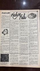 YELPAZE RESİMLİ SALON Mecmuası DERGİSİ - SAYI : 196 - 14 MART 1956 -ANITA COLBY - REFİK BAYRAKÇI - TAHŞİN SARAÇ - ELIANE COHEN  TOKALON KREMİ - BIOCEL’Lİ GECE KREMİ - YAĞSIZ GÜNDÜZ KREMİ - GÜZELLİK VE CİLT BAKIMI - YÜZ MASAJI TEKNİKLERİ - CİLT TEMİZLİĞİ - GENİŞLEMİŞ MESAMATLAR - YÜZ GÜZELLİĞİ XIII - ASABİ ÇOCUK HİKÂYESİ - DOĞUM VE ÖLÜM - RÜYA VE GERÇEK - ÖÇ VE ANNELİK - HAPİSTEN ÇIKIŞ - BAHARDA KARŞILAŞMA  ASABİ ÇOCUK HİKÂYESİ YAZAN: REFİK BAYRAKÇI - SAFA ÖNAL - GUY DE MAUPASSANT - HALUK BİTEK  MERAL - GENÇ KIZ - GENÇ ÇOCUK - MADAM ALBERT - ALBERT  BALODA DUYGUSAL YAKINLAŞMA - AŞK VE KISKANÇLIK - MEKTUP VE VEDA - MERAL’İN GÖLGESİ - TABİATÜSTÜ HİKÂYE - HAYALETİN TEMASI - DRUID HARABELERİ - KORKU VE SESSİZLİK - HERNANDO’S HIDEAWAY ŞARKISI  BALODA DUYGUSAL YAKINLAŞMA HİKÂYESİ YAZAN: SAFA ÖNAL - SÜMER NEYİ - TÜRK MUSİKİSİNDE MAKAMLAR - PENÇGÂH - SES SİSTEMİ - KOMALIK ARALIKLAR - USUL VE RİTM - TAKSİM VE GAZEL - CEMİYET HAYATI - BAYAN GİYİM KURALLARI - KAHVE FALI - GÜZELLİK NOTL  - 34 SAYFA