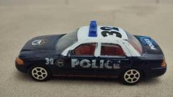 Realtoy Ford Crown Victoria Police Anti Crime 2008 YILI KULLANILMIŞ 1/64 ÖLÇEK KOLEKSİYON ÜRÜNÜ