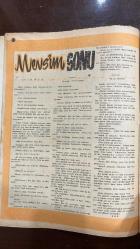 YELPAZE RESİMLİ SALON MECMUASI DERGİSİ - SAYI : 167 - 24 AĞUSTOS 1955 - MEHMED SEYDA - ERNEST HEMINGWAY  SEMRA’NIN MEKTUBU - KARDEŞ SADAKATİ VE AŞK ACISI - HALDUN’UN VEDASI - SELMIN’İN ALDANIŞI - NEDRET’İN PİYANOSU VE VEDASI - BAHÇEDE PUSULA AŞKI - KÖŞKTE GECE BASKINI - AY IŞIĞI SONATI - MEVSİM SONU - AFFETMEYİ REDDETMEK - AŞKIN SONUNDAKİ SESSİZLİK  SEMRA’NIN MEKTUBU HİKÂYESİ - NEDRET’İN SONATI HİKÂYESİ YAZAN: Mehmed Seyda - ATIYE SULTAN - SULTAN II. MAHMUD - SULTAN ABDÜLMECİD - PERVİZFELEK SULTAN - AHMET FETHİ PAŞA - ATIYE SULTAN’IN DOĞUMU - GÜLHANE ŞENLİĞİ - PADİŞAHIN KIZINA İTİNASI - ATIYE’NİN GÜZELLİĞİ VE EĞİTİMİ - DOLMABAHÇE’DE DÜĞÜN - MÜZİK ÇALAN TARAK - ÇEYİZİN İHTİŞAMI - ATIYE’NİN BEDBAHT EVLİLİĞİ - GENÇ YAŞTA ÖLÜMÜ - BAYRAKTARIN NİŞANLISI - OLGA VE MUYO - HÜRRİYET ÖZLEMİ - GÜZELLİK BAKIM TÜYOLARI - YAŞLILIK BELİRTİLERİ - KÜLTÜRLÜ KONUŞMA ÜZERİNE ÖĞÜTLER  ATIYE SULTAN’IN KADERİ HİKÂYESİ YAZAN: İhsan Boran - BAYRAKTARIN NİŞANLISI HİKÂYESİ - YAŞAM TÜYOLARI VE GÜZELLİK  - 34 SAYFA