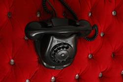 Vintage Siyah Döner Numaralı Telefon – Antika Koleksiyonluk