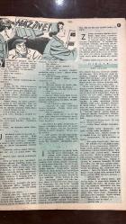 YELPAZE RESİMLİ SALON MECMUASI DERGİSİ - SAYI : 182 - 7 ARALIK 1955 - MAYK HAMMER - ÖMER SAKIP  MAYK HAMMER’IN KAZIK BAR MACERASI - KURŞUN YAĞMURU VE İNTİKAM - KİMLİK OYUNLARI VE YUMRUKLU ADALET - KAYBOLAN ZÜMRÜT’ÜN HABERCİSİ - JALE’NİN KİTAPLARINDAKİ HAZİNE - BİR PUSULA, BİR PİŞMANLIK - KİTAPÇILARDA KAYBOLAN İZLER - MACERA VE MERAKLA DOLU BİR TAKİP  MAYK HAMMER’IN KAZIK BAR MACERASI YAZAN: Ömer Sakıp - BAYRAKTARIN NİSANLISI FOTOROMANI - OĞUZ KORA - SAFİYE HANIM  HOROZ DÖVÜŞÜ - DENİZLİ VE HİNT HOROZLARI - ÜSKÜDAR’DA KIRKPINAR KAHVESİ - KANLI EĞLENCELERİN ELEŞTİRİSİ - SELMA’NIN TRENDE MUYO’YU BULMASI - KISKANÇLIK VE AFFETME - KADINLIK SANATI - EVLİLİKTE TEMİZLİK, NAZİK DAVRANIŞ VE GÖZLERİN DİLİ - ERKEĞİ KAZANMANIN PRATİK YOLLARI - EV İŞLERİ, DİKİŞ, YEMEK VE GÜNLÜK İTİNA  HOROZ DÖVÜŞÜ HİKÂYESİ YAZAN: Oğuz Kora FOTOĞRAF: Hilmi Gümüşde - SELMA VE MUYO HİKÂYESİ - KADINLIK SANATI VE EVLİLİKTE İTİNA HİKAYESİ - ANITA COLBY - HEDY LAMARR - OLIVIA DE HAVILLAND - ELIZABETH TAYLOR -34 SAYFA
