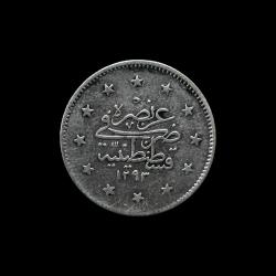 1293/28 (1903) 2 kuruş KM#736 ÇA/AU-55