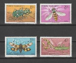 1981 YARARLI BÖCEKLER II MNH