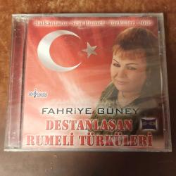 FAHRİYE GÜNEY - DESTANLAŞAN RUMELİ TÜRKÜLERİ - KAPALI AMBALAJINDA   - ORJINAL BANDROLLU
