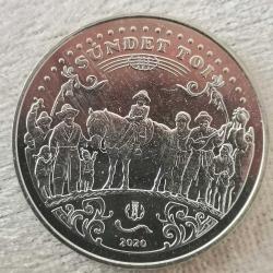 KAZAKİSTAN  2020  100 TENGE  HATIRA  Ulusal Gümrük - Sundet Toi